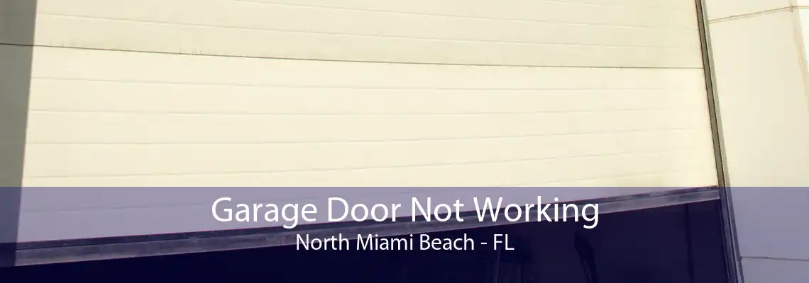 Garage Door Not Working North Miami Beach - FL