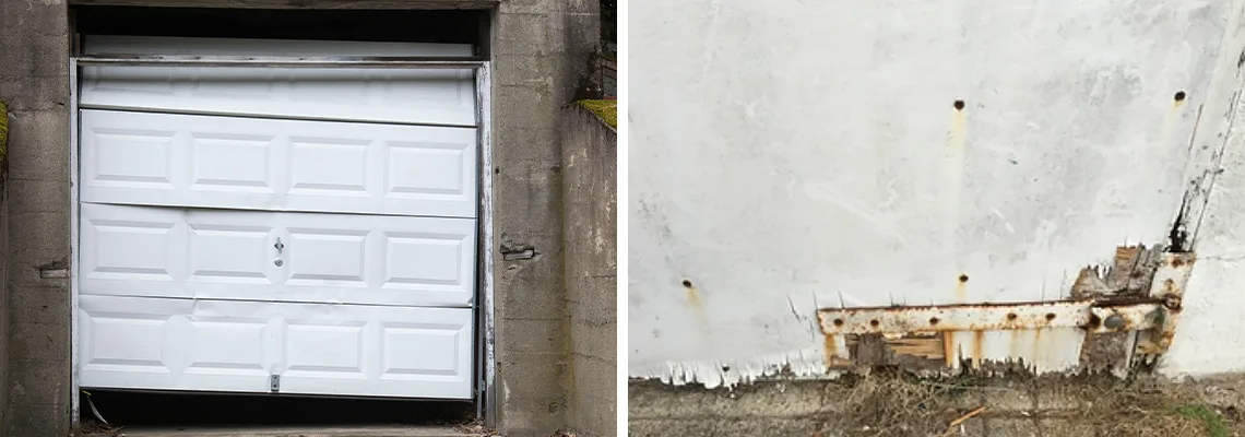 Rotten Commercial Garage Door Repair in North Miami Beach, FL