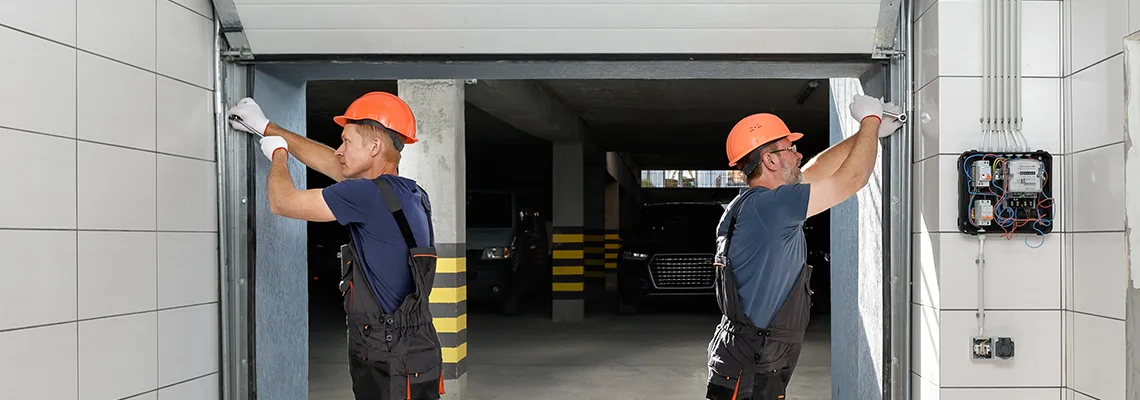 Wooden Garage Door Frame Repair in North Miami Beach, Florida